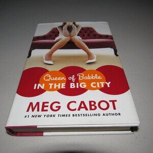 Meg Cabot Queen of Babble in the Big City Hardcover | Chick Lit Romance